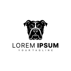 Dog head vector logo, for security company logo. Thank You