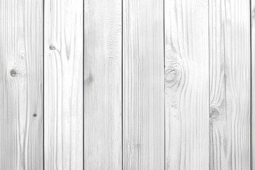 Naklejka premium Light and Subtle Texture of Vertical White Wooden Planks with Natural Grain Patterns, Ideal for Background or Interior Design Projects and Minimalist Aesthetic