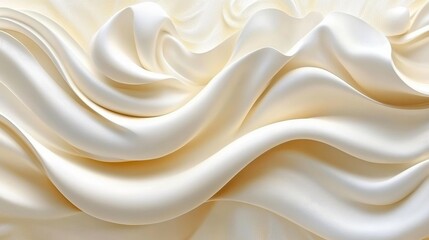 Obraz premium Flowing satin fabric textile studio high-quality image soft lighting close-up elegance and luxury