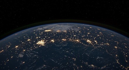 Obraz premium earth in space