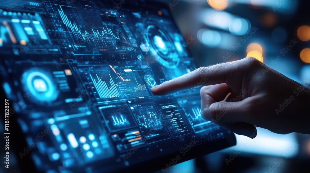 Poster turning concepts into reality by transforming business needs into practical technological solutions