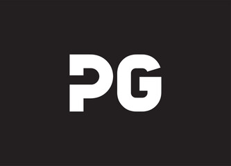 PG letter logo and initial logo design