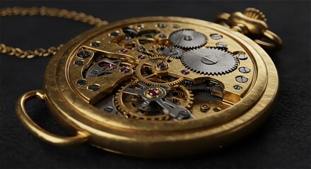 old watch mechanism