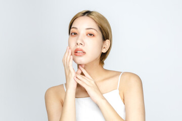 女性　美容　スキンケア　化粧イメージ