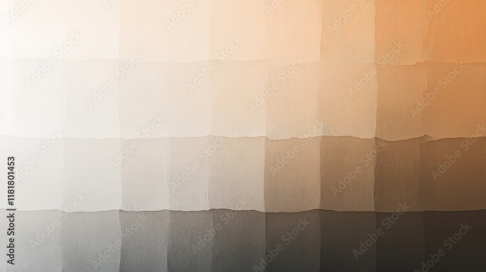 Poster warm brown to gray gradient background with a textured grain overlay, creating a neutral and earthy 