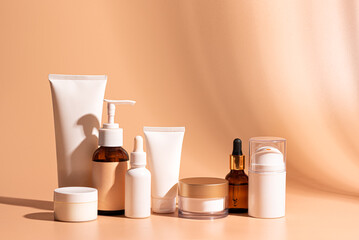 White blank Skin care Beauty Products