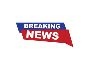 
Vector illustration breaking news background, Live Breaking News headline with blue and red color background 