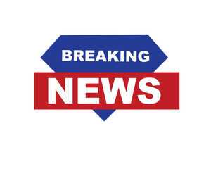 
Vector illustration breaking news background, Live Breaking News headline with blue and red color background 