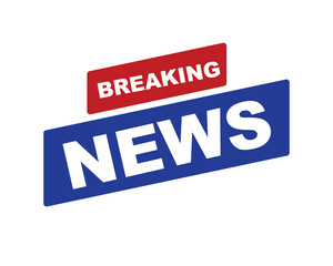 
Vector illustration breaking news background, Live Breaking News headline with blue and red color background 