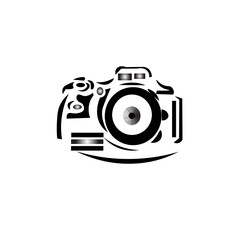 digital photo camera icon 