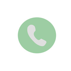 Fototapeta premium Phone call icon Vector illustration