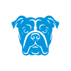 Dog head vector logo, for security company logo. Thank You