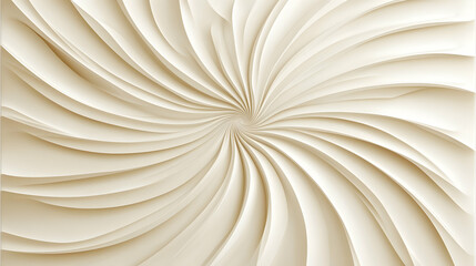 Cream Swirl 3D Abstract Background