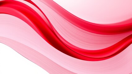 Obraz premium Dynamic Red Abstract Wave Background Art