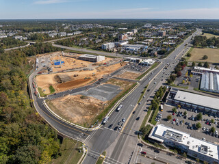 Short Pump Retail Construction, Henrico, VA, Greengate