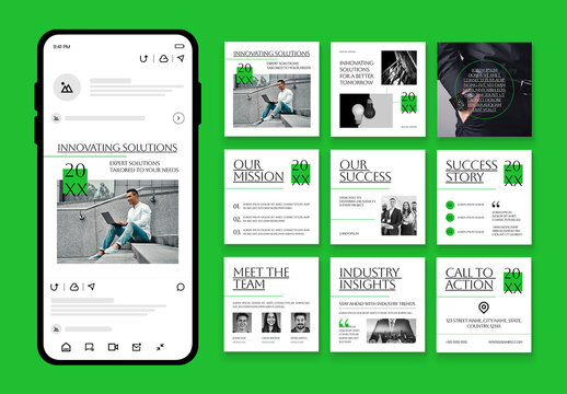 Social Media Business Solution Template