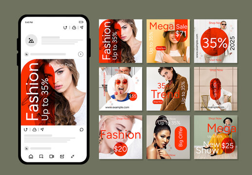 Fashion Trend Social Media Post