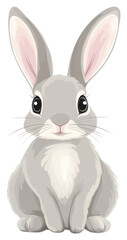 PNG Rabbit illustration animal bunny.