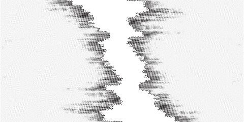 Dry Brush Strokes and Scratches Retro Grunge Background. Hand Drawn Old Scratched Seamless Pattern.