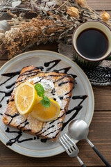 レモンフレンチトースト