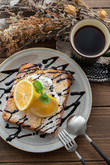 レモンフレンチトースト