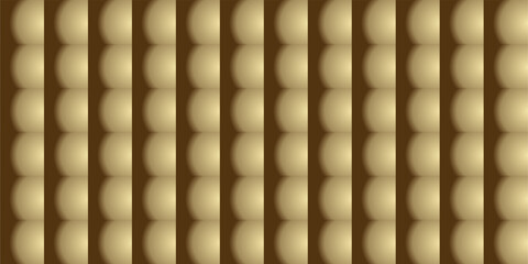 repetition of lines, planes and geometric shapes in the form of circles with gradations of yellow, brown and gold as ornaments or decorations or inspiration in fine arts