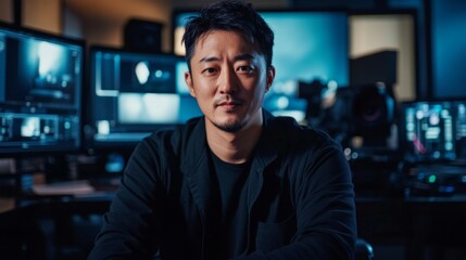 Japanese Male Cinematic Portrait Photography