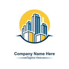 Fototapeta premium Real Estate Logo