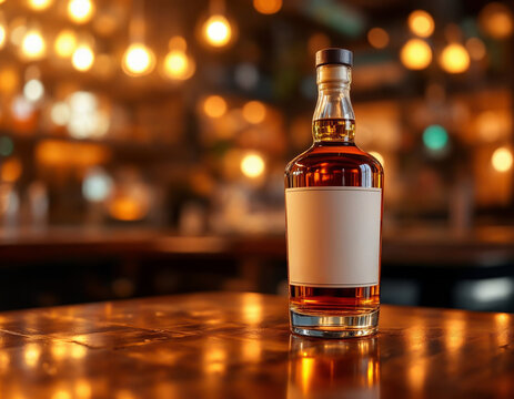A Elegant Whisky Bottle