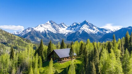 Majestic Mountain Retreat:Idyllic Corporate Escape in Serene Alpine Wilderness
