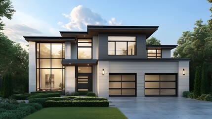 Contemporary Home Design Highlighting Unique Architectural Innovations