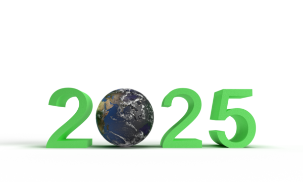 2025 year green color object text number earth world planet global white dicut background earth day happy organic environment recycling plant protection happy earth day 2025 april month ecosystem save - Powered by Adobe