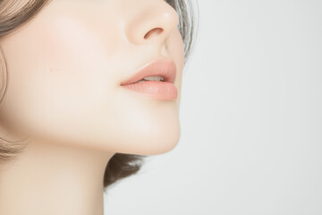 美肌のアップ　Beautiful skin