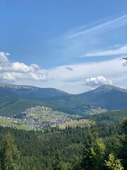 view from the mountain