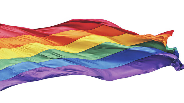 Colorful Rainbow Flag for LGBTQ+ Community