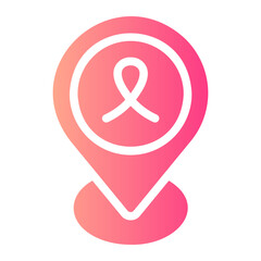 cancer gradient icon