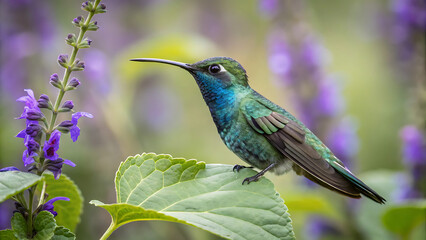 Fototapeta premium kingfisher on branch