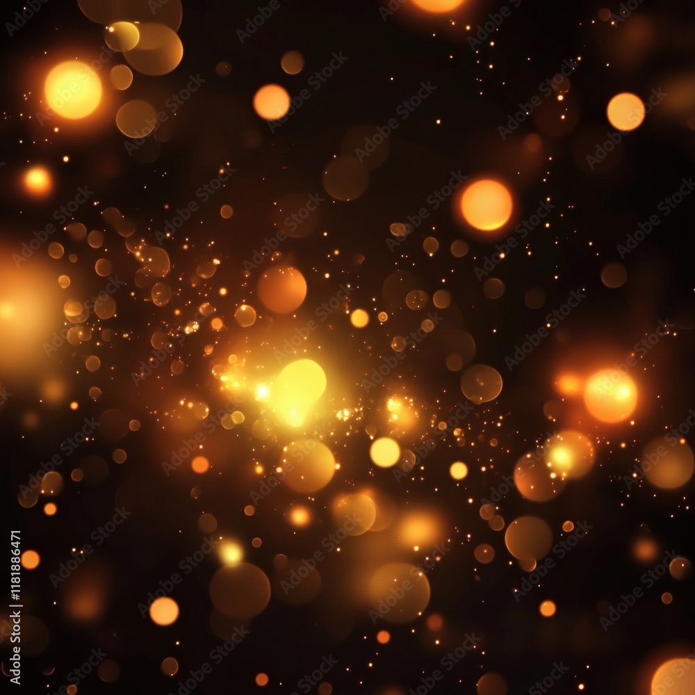 Poster light effect glowing and flash background