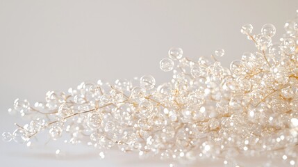 Elegant Glass Bubble Chandelier Decor