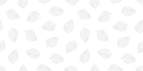 tech leaves pattern background. leaf technology theme. leaves pattern background. tech leaf theme seamless pattern bakground.