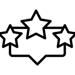 Obraz premium Review line icon