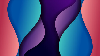 Premium vector background with soft gradient color on background. Eps 10