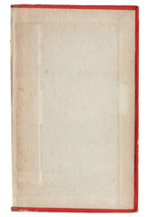 Vintage background of old ancient torn paper texture isolated