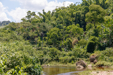 Pereque River in Paraty in Rio de Janeiro.