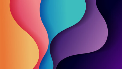 Premium vector background with soft gradient color on background. Eps 10