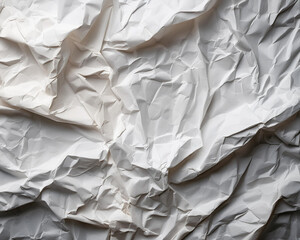 Obraz premium For imaginative backdrops, a crumpled white paper texture that resembles an old poster is ideal