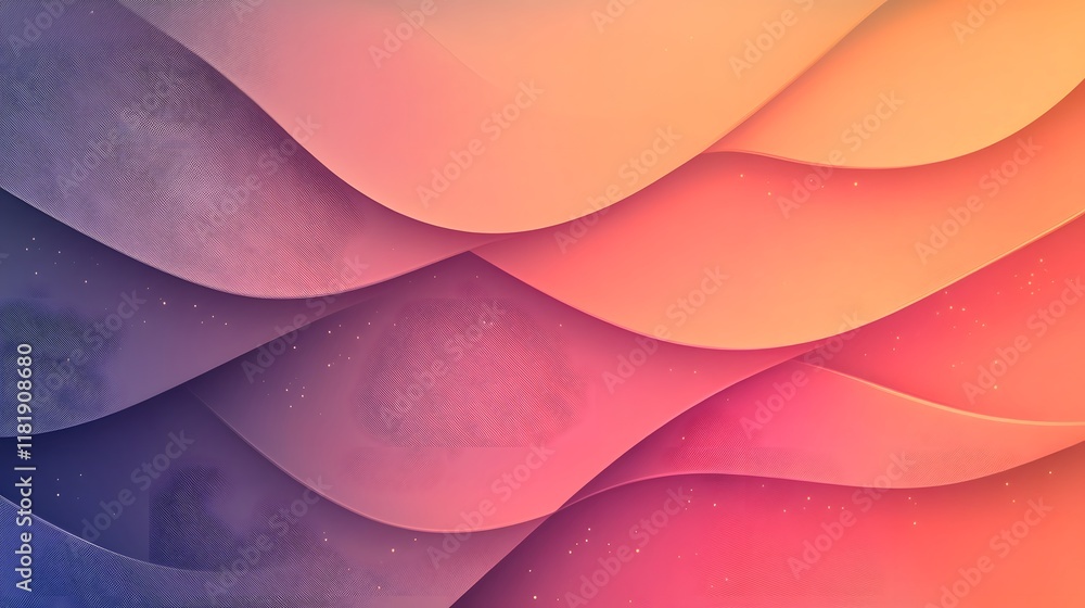 Poster soft clean and elegant festive gradient patterns with ornamental create a modern atmospheric and cap