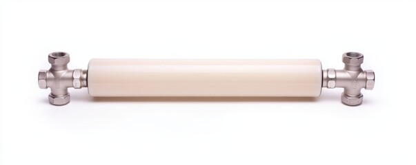 Industrial Pipe Component with Metal Connectors 50cm