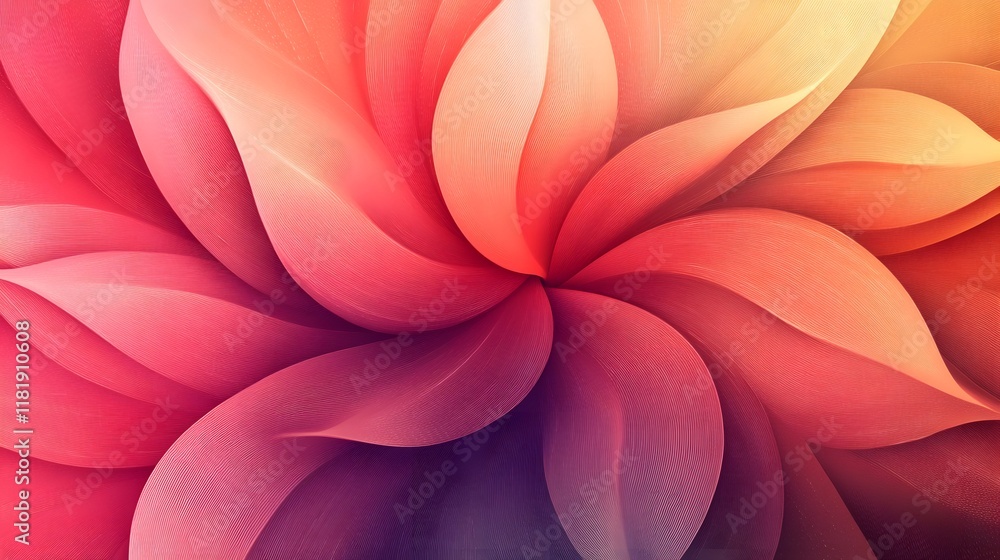 Aufkleber stunning vibrant and festive minimal ornamental abstract background with clean decorative patterns d
