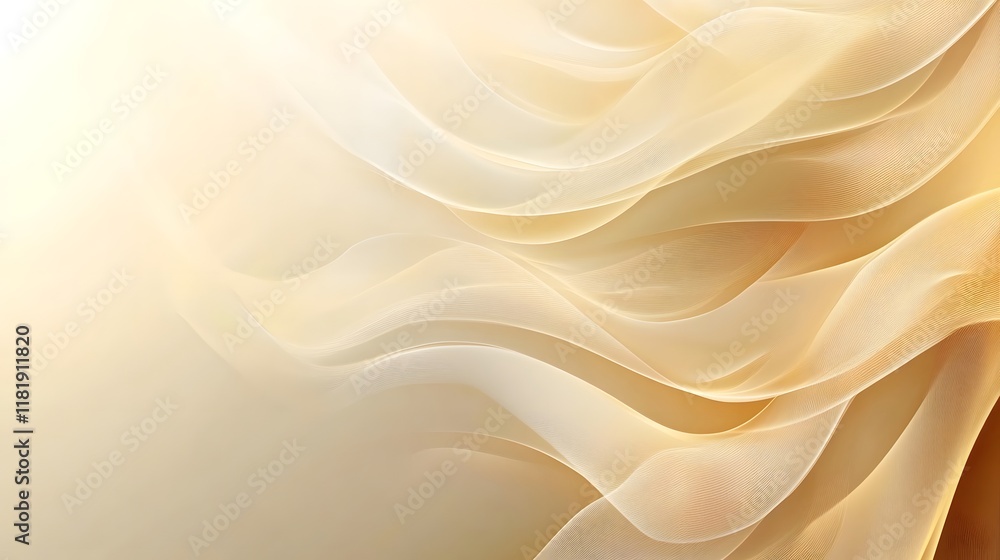 Poster this stunning image features a soft and elegant gold gradient background with subtle decorative elem